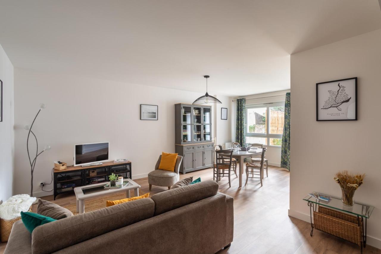 Le Jardin D'Ulysse - 2 Chambres Avec Parking Nantes Exterior photo